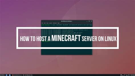 best linux for minecraft server.